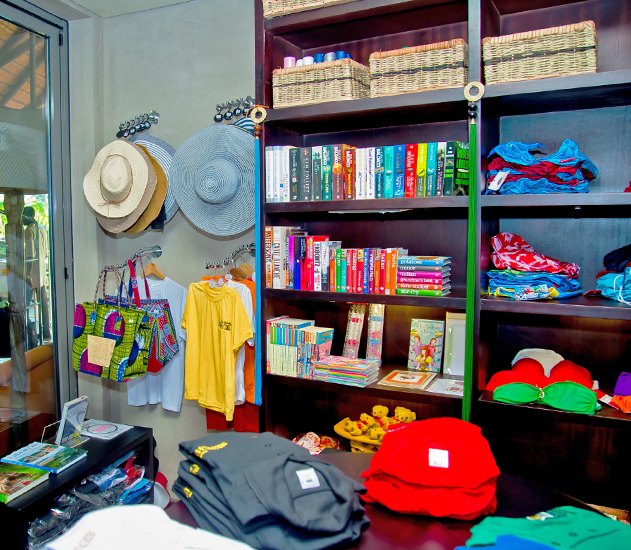 An image of The Royal gift shop at The Royal Senchi Hotel and Resort in Ghana