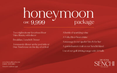 Start your journey together on a Senchi honeymoon, your perfect romantic destination.