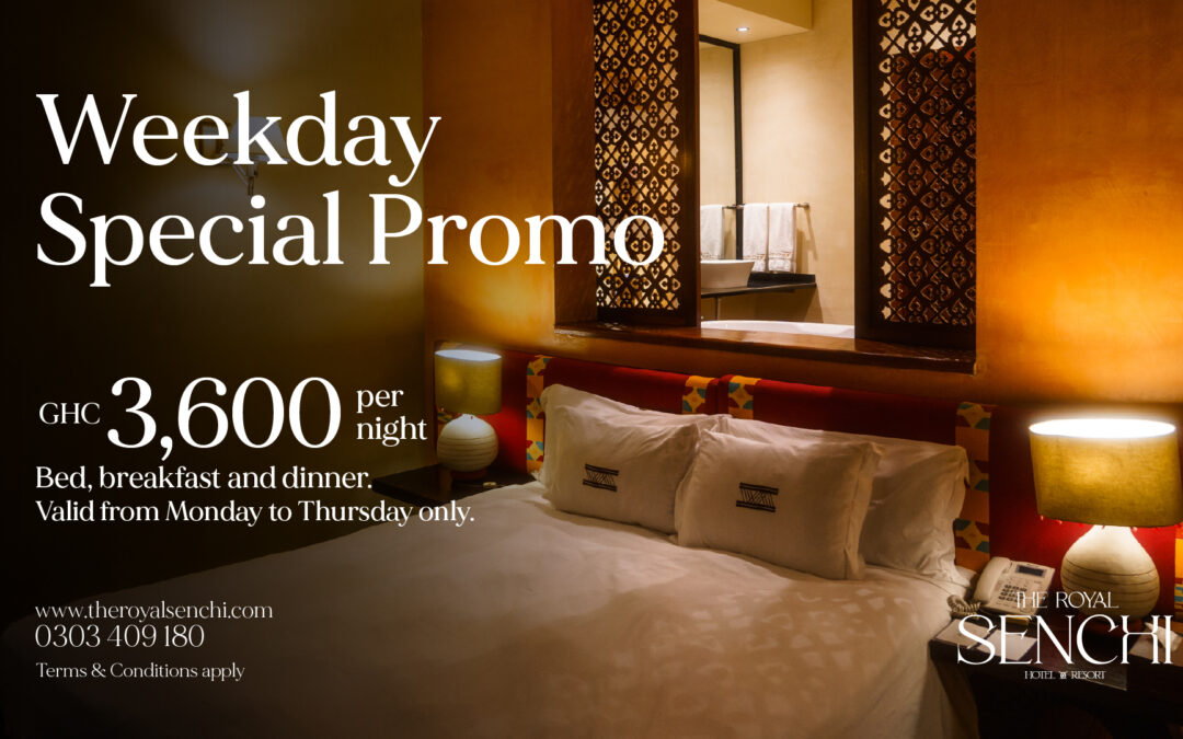 Stay longer, save more on our weekday package (Sun-Thur)